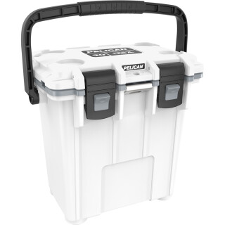 Pelican Elite 20 QT Cooler White/Gray