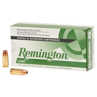 Remington UMC 9mm Luger Jacketed Hollow Point, 115 Grain, 1155 fps, 500 Round Case
