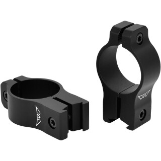 Warne Vapor Rimfire 1" High Scope Rings for 3/8" Dovetail