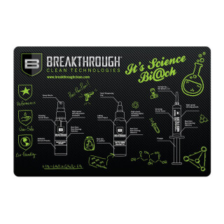Breakthrough Clean Technologies Pistol Gun Cleaning Mat 11" x 17" Polyester/Neoprene
