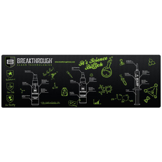 Breakthrough Clean Technologies Rifle Cleaning Mat Polyester/Neoprene 12"x36"