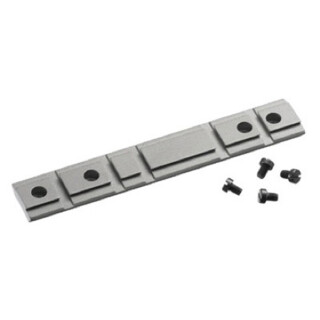 Ruger Combination 10/22 Scope Base Adapter Weaver snd Tip-Off, Silver Powder Coated Aluminum