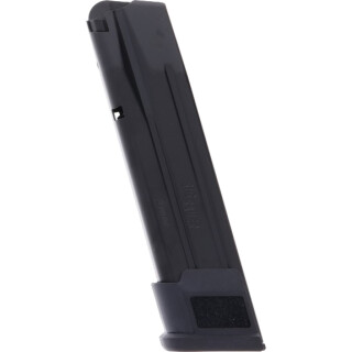 SIG Sauer P250/P320 Extended Magazine 9mm Luger 21 Rounds Steel Black MAG-MOD-F-9-21