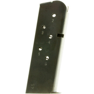 Magnum Research Desert Eagle 1911 U Magazine Officer Sized .45 ACP 6 Rounds Steel Blued