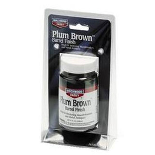Birchwood Casey Plum Brown Barrel Finish 5 oz Bottle 14130