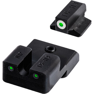 TRUGLO Tritium Pro Night Sights 1911 Novak LoMount .260/.450