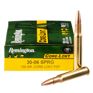 Remington Core-Lokt .30-06 Springfield Ammunition 200 Rounds PSP 150 Grains
