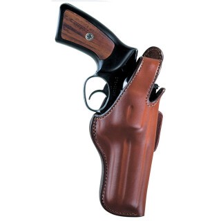 5BHL Thumbsnap Hip Holster Colt Anaconda & S&W N-Frame 4" Barrels Size 8 Right Hand Leather Tan