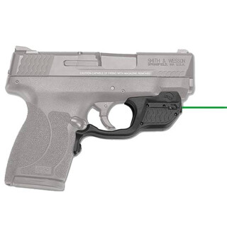 Crimson Trace Laserguard Smith & Wesson M&P 45 Shield Green Laser
