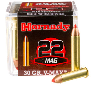 Hornady Varmint Express .22 WMR Ammunition 50 Rounds V-MAX PT 30 Grain