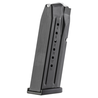 S&W M&P M2.0 Compact 9mm Luger Steel Magazine 15 Rounds Black