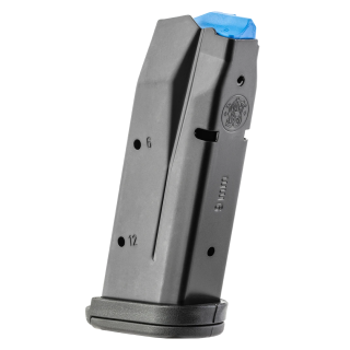 S&W CSX 9mm Luger Steel Magazine 12 Rounds Black