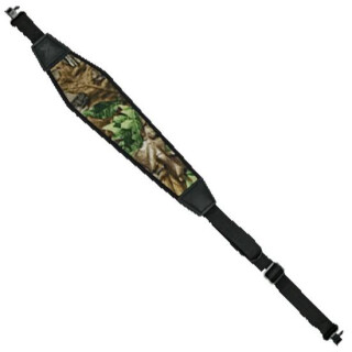 GrovTec 48" Padded Nylon Rifle Sling w/Swivels Realtree Xtra Green Camo