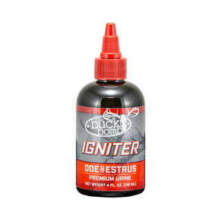 Hunters Specialties Buck Bomb Igniter Doe N Estrus 4 oz Dropper Bottle
