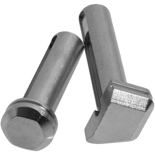 Strike Industries AR-15 Extended Pivot/Takedown Pins Steel Chrome SI-AR-EPTP-CC