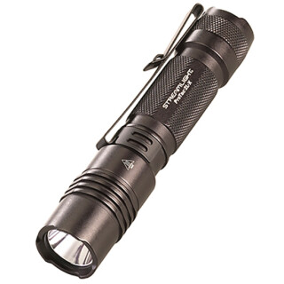 Streamlight ProTac 2L-X 500 Lumen Tactical White LED Flashlight Multi-Fuel Compatible Ten-Tap Programming Removable Pocket Clip Aluminum Housing Matte Black Finish