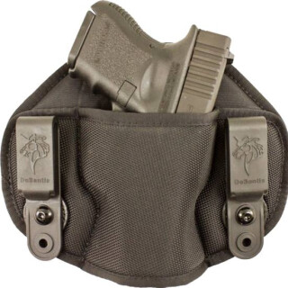 DeSantis Gunhide Vanquisher Medium to Large Frame Pistols IWB Holster Ambidextrous Nylon Black
