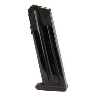 Beretta APX 15 Round Magazine Black Polymer Follower 9mm Luger Steel Matte Black