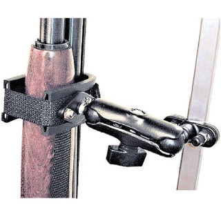 Single Swing Arm Holder 1" U-Bolt Mount & Floor Base