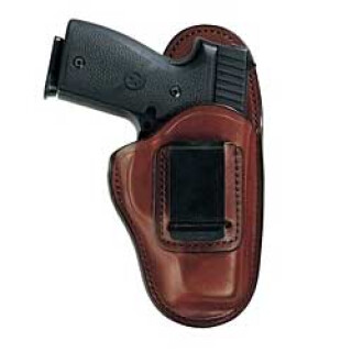 Bianchi #100 Professional Inside-the-Pants Holster 4" Barrel Auto Size 10 Right Hand Leather Tan 19230