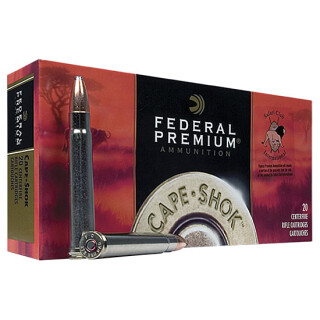 Ammo .375 H&H Federal Cape-Shok Lead Free 300 Grain Barnes TSX 2470 fps 20 Round Box P375H