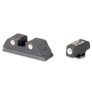 AmeriGlo 30-36 Night Sight Set for Glock Green/Yellow GL121