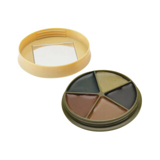 HME 5 Color Face Paint Kit with Mirror