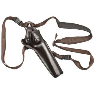 Galco Kodiak Shoulder Holster For Freedom Arms 83 & Ruger Blackhawk Right Hand Leather Havana Brown KK148H