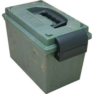 MTM Case-Gard Sportsman's Dry Box 14"x7-1/2"x9" Lockable Latch Forest Green
