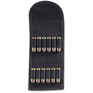 Uncle Mike's Folding Handgun Cartridge Carrier 12 Rounds Nylon Black 88441