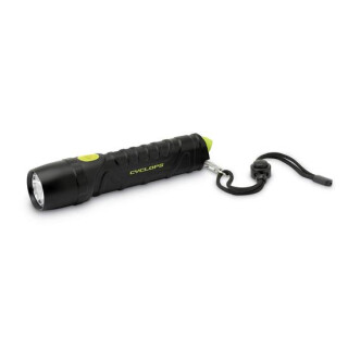 Cyclops Specialty Flashlight 700 Lumens 4 AAA Batteries Glass Breaker Black
