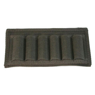 Uncle Mike's Shotgun 6 Shell Belt Slide Black Nylon