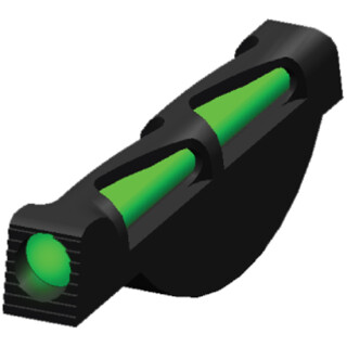 HiViz LITEWAVE For Ruger P Series P89/P90/P95 and SP101 Fiber Optic Front Sight Red/Green/White Steel Black RGPLW01
