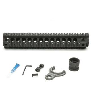 Bravo Company Manufacturing QRF-12 AR-15 Picatinny Free Float Quad Rail Hand Guard 12" Aluminum Hard Coat Anodized Matte Black
