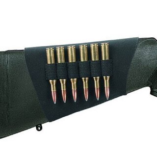 Neoprene Rifle Buttstock Shell Holder