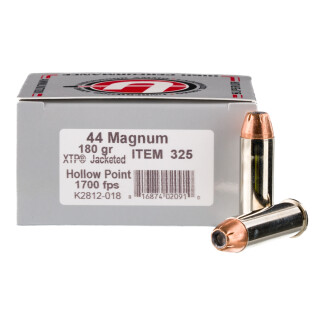 Underwood Ammo .44 Magnum Ammunition 20 Rounds XTP JHP 180 Grain