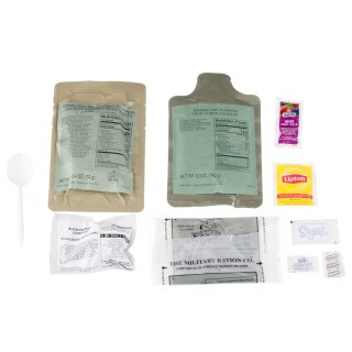 The Military Ration Co. Meal, Ready-to-Eat (MRE) Includes Heater