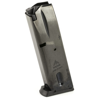 Mec-Gar S&W 5906 Series Magazine 9mm Luger 15 Round Capacity Steel Tube Polymer Floor Plate Blued