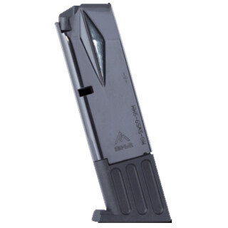 Mec-Gar S&W 5906 Magazine 9mm Luger 10 Round Capacity Steel Tube Polymer Floor Plate Blued