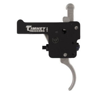 Timney Trigger for Howa 1500/Similar Pattern Clones With Safety Curved Trigger Shoe Adjustable from 1.5 LBS to 4 LBS with 3 LB Default Aluminum Nickel Finish