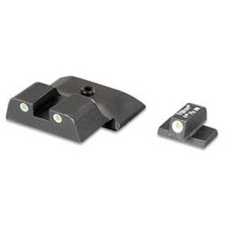 AmeriGlo S&W M&P Bowie Tactical Tritium 3 Dot Night Sight Set for M&P Except Shield, Pro, and L Models SW-801