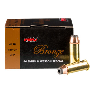PMC Bronze .44 Special Ammunition 500 Rounds JHP 180 Grains