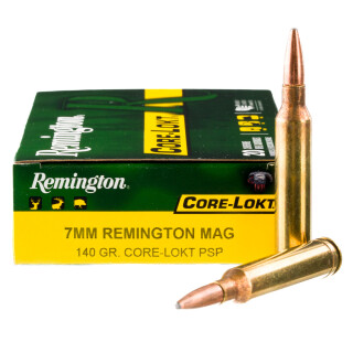 Remington Core-Lokt 7mm Remington Magnum Ammunition 20 Rounds PSP 140 Grain
