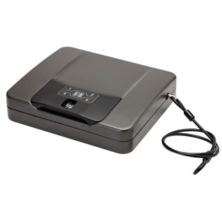 Hornady RAPiD Safe 4800KP Holds Up to Two 5" Barrel 1911's RFID Lock Heavy Duty Tamper Proof Mobile Security Steel Matte Black