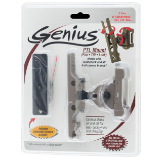 CuddleBack Genius Pan Tilt Lock Mount 3 Axis Universal Adaptor Metal Brown Finish