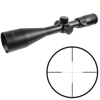 TruGlo INTERCEPT 3-9x42mm Riflescope Illuminated BDC (MOA) Reticle 1" Tube 0.25 MOA Adjustment Fixed Parallax Second Focal Plane Matte Black