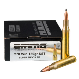 Ammo Inc Signature Hunt .270 Winchester Ammunition 20 Rounds SST 150 Grain