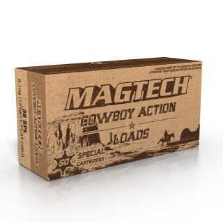 Magtech Cowboy Action .38 Special Ammunition 1000 Rounds LFN 125 Grain