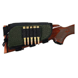 Allen Buttstock Rifle Shell Holder Green and Black 