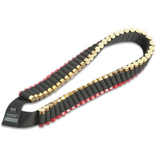 BLACKHAWK! 55 Round 12 gauge  Shotgun Bandoleer Black Made of Heavy-Duty Nylon